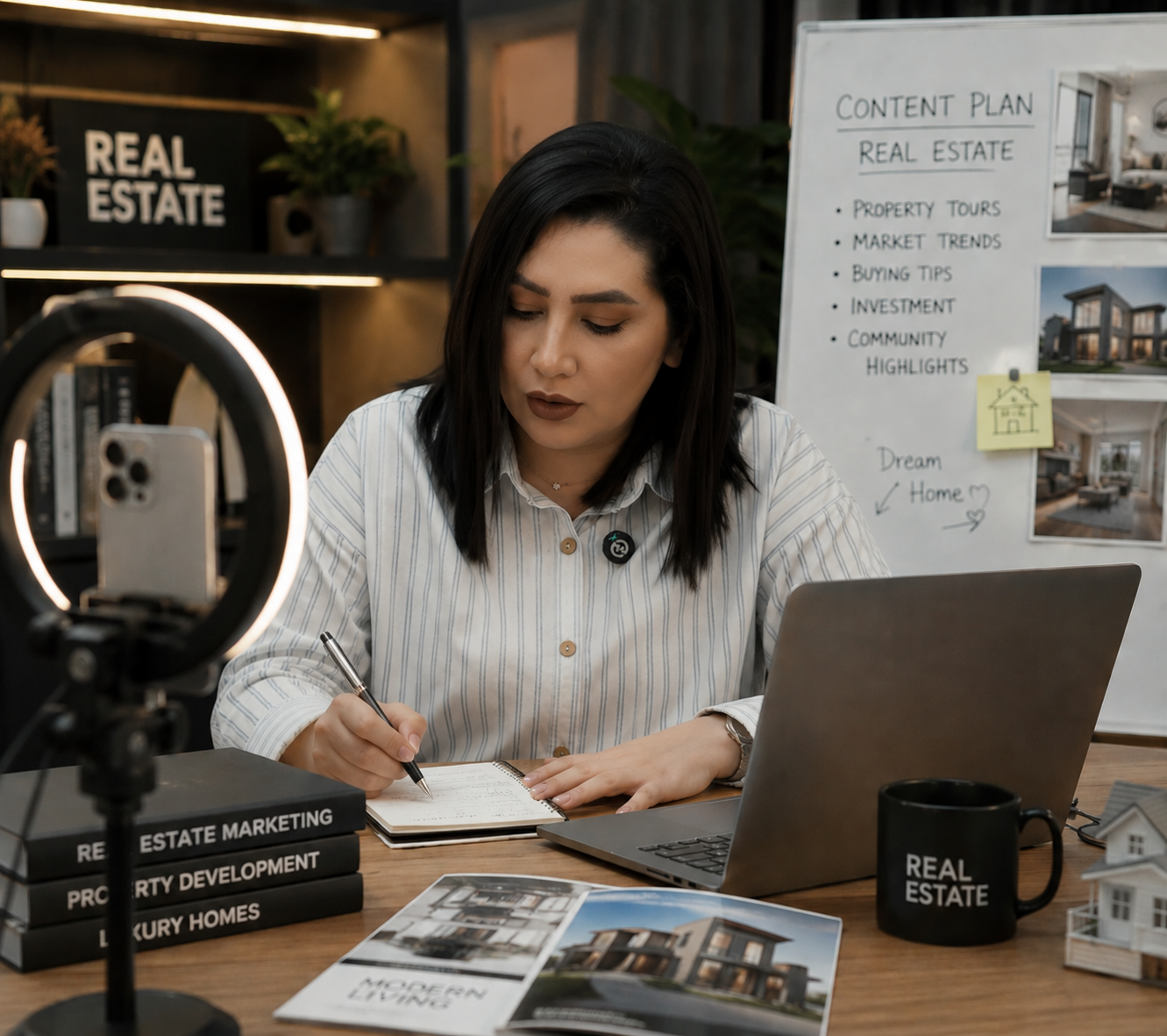Real estate content and property marketing